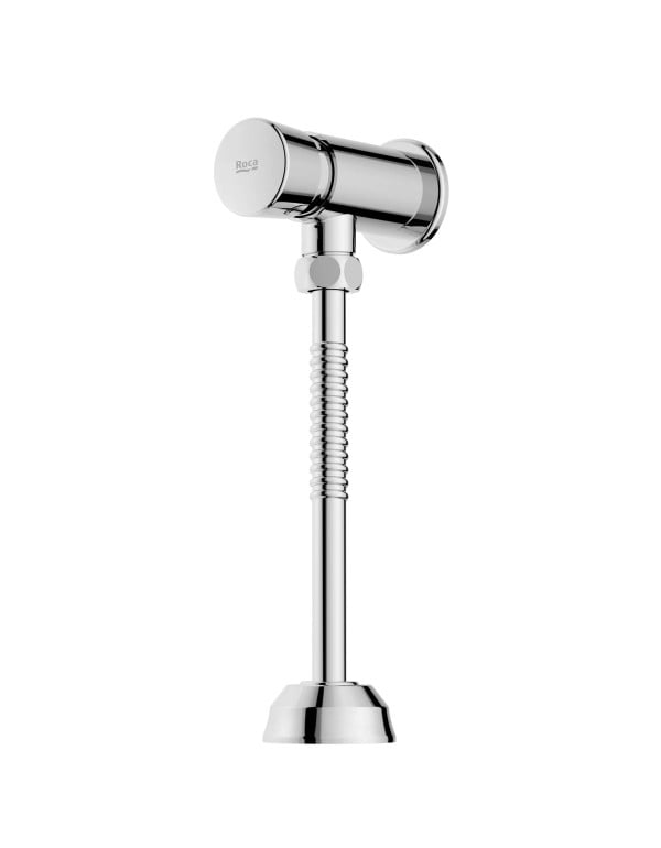 Valvula de Parede para Mictorio com Fechamento Automatico Temporizado Linha Roca Ecopress em Metal Cromado B5002COCRB