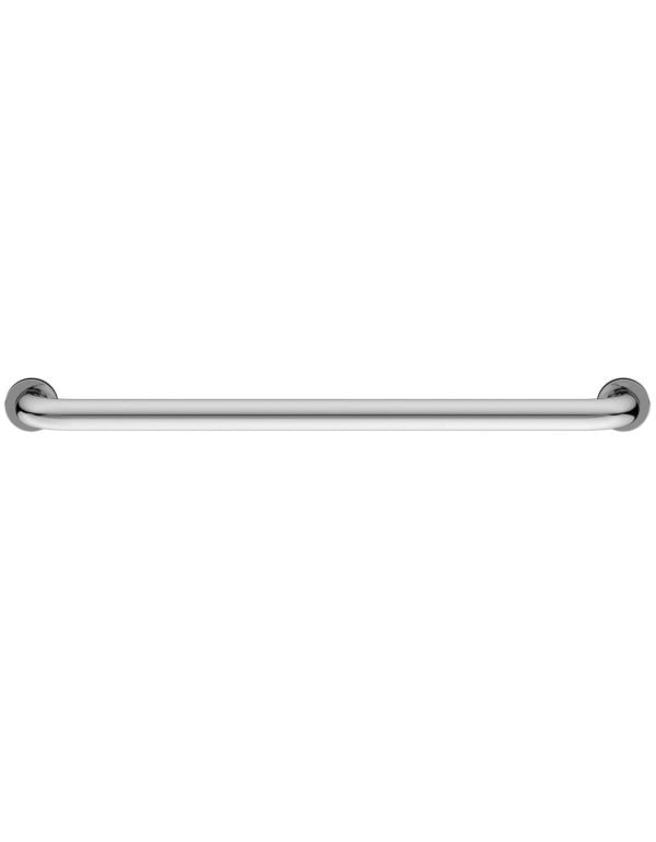 Barra de Apoio Reta de Parede 60 cm em Metal Cromado Linha Roca Acesso Conforme Norma ABNT NBR 9050 B5002CXCR0