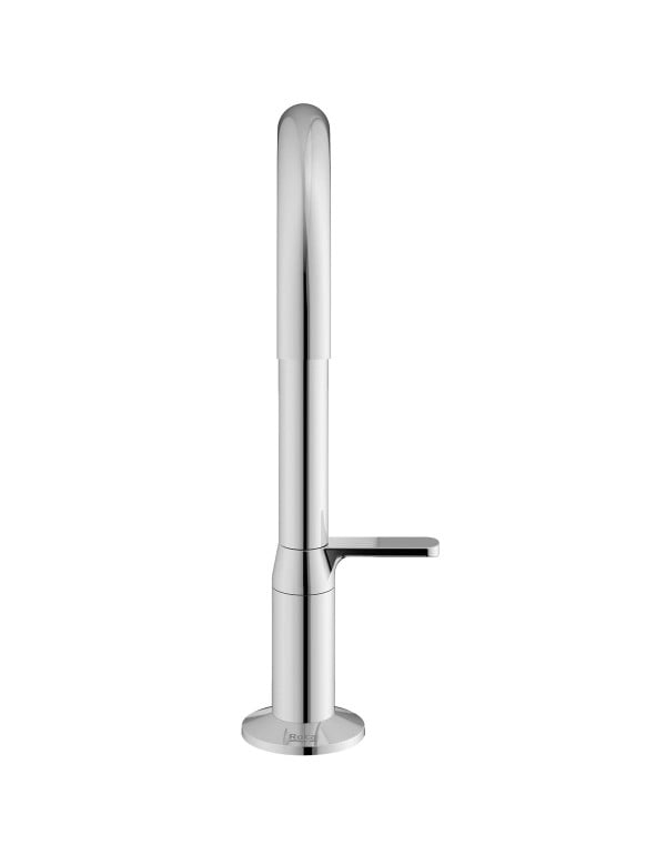 Torneira para Lavatorio de Mesa Bica Baixa com Cartucho Ceramico e Arejador Linha Celite Roca Design Cromado B5013CGCR0