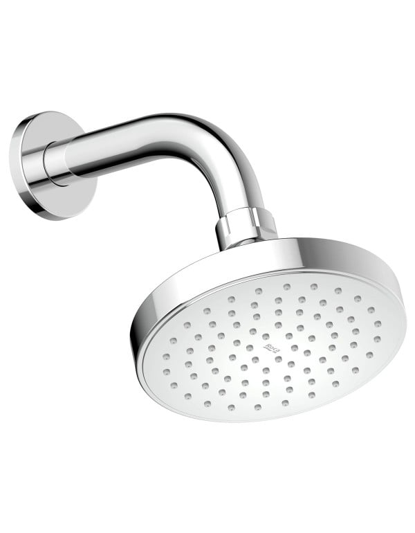Chuveiro de Parede Redondo 120 mm Roca Basic Cromado - ..