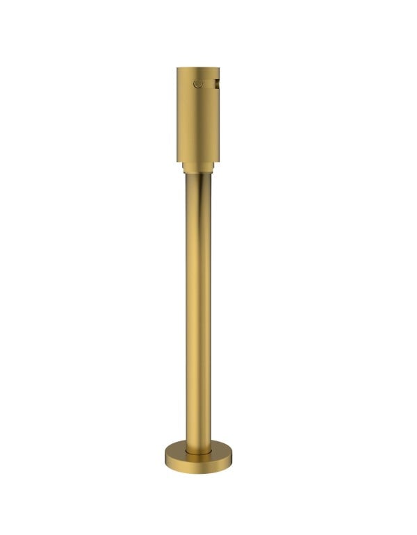 Torneira para Lavatorio de Mesa Bica Alta com Cartucho Ceramico e Arejador Linha Celite Roca Basic Gold Matte Dourado Fosco B5055C7R1B