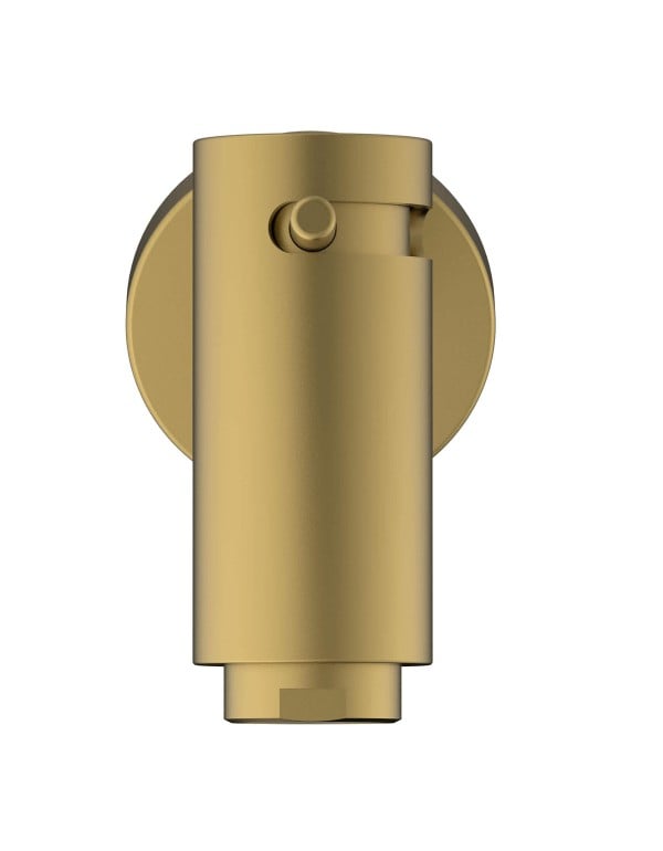 Torneira Para Lavatório De Parede Roca Basic Gold Matte B5057C7R1B