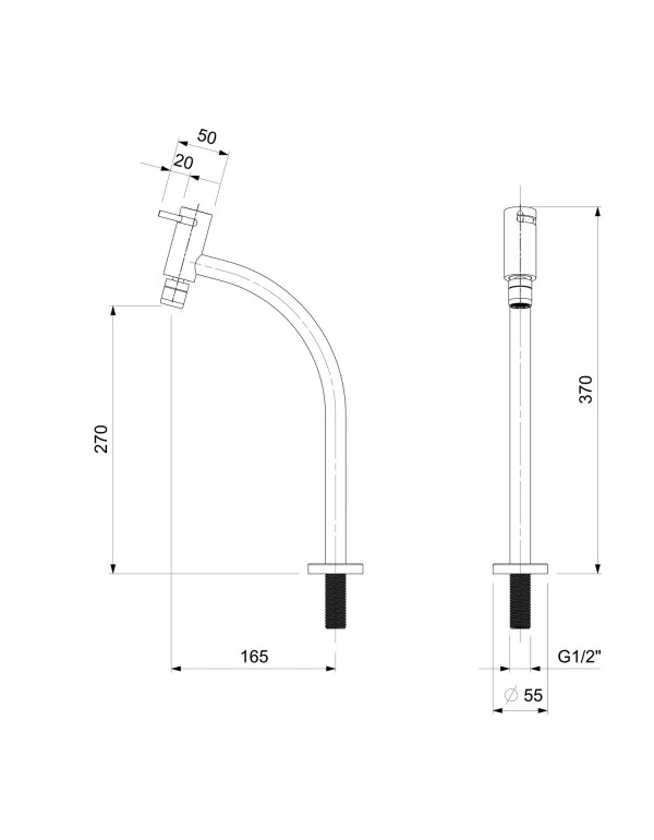 Torneira Para Cozinha De Mesa Bica Alta Com Arejador Articulado Celite Basic Cromado B5004C7CRB