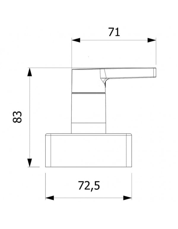 Acabamento De Registro Base Reforma 1.1/4, 1.1/2 Roca Insignia Cromado A5A803AC0C