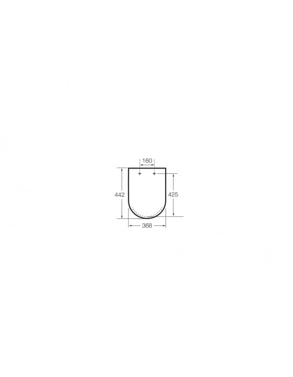 Assento Original Com Queda Amortecida Roca Inspira Round Branco A80152262B