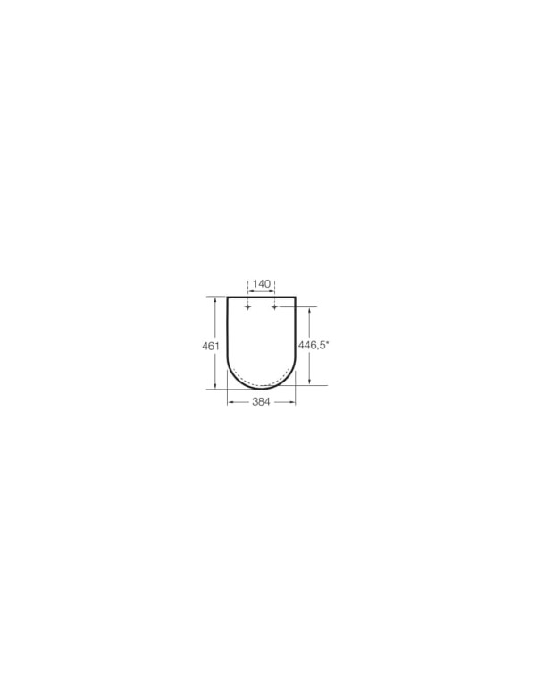 Assento Sanitario Original em Resina Termofixa com Fechamento Suave Soft Close e Dobradicas Inox Linha Roca Beyond Cor Beige Bege Fosco A801B8265B