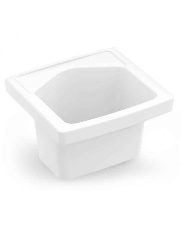 Tanque Pp Furo Apontado Sem Ladrão Celite Branco 1512670013300