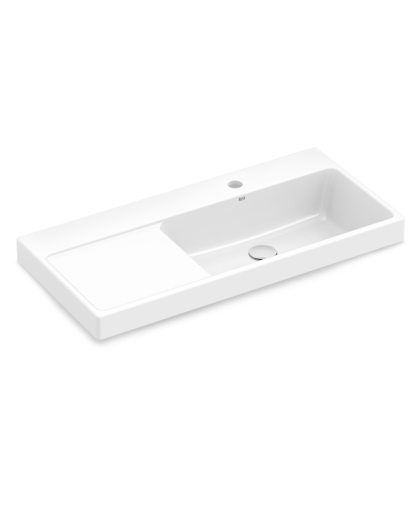 Cuba de Sobrepor Roca Optica L80 80x38 cm Branco A3270MF000