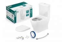 Kit De Bacia Com Caixa Acoplada E Itens De Instalação Celite Slim Branco 1327230011300