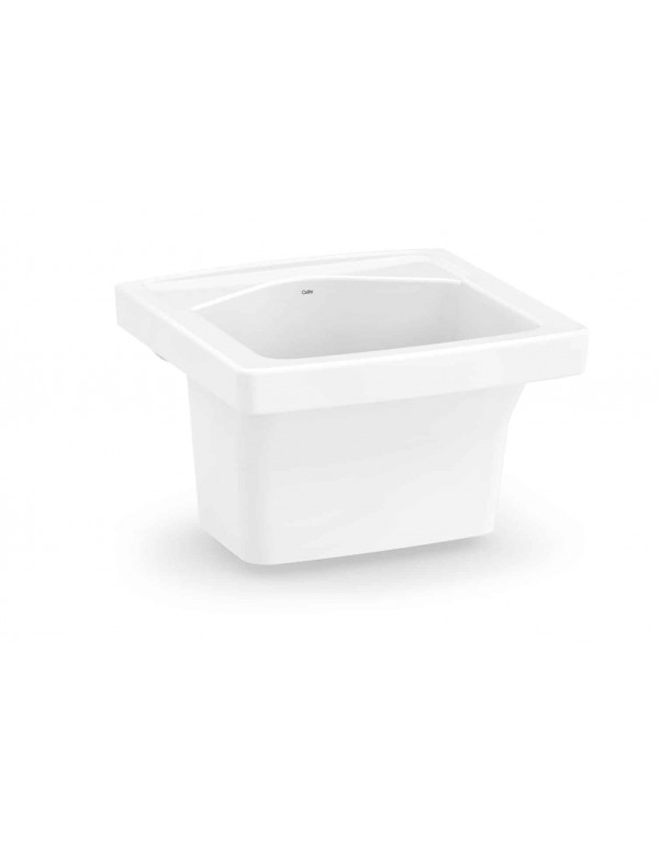 Tanque Pp Furo Apontado Sem Ladrão Celite Branco ...