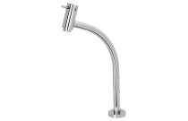 Torneira Para Lavatório De Mesa Bica Alta Celite Basic Cromado B5001C7CRB