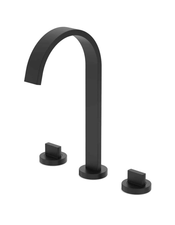 Misturador Para Lavatório De Mesa 3 Furos Bica Al...