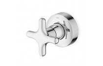Acabamento De Registro Para Base Celite De 1/2, 3/4 E 1" Cross Cromado B5016F6CR0
