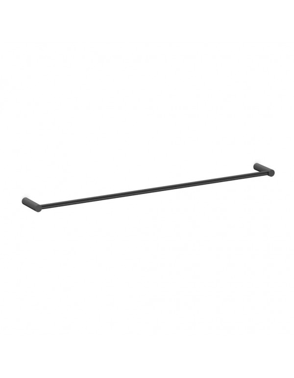 Toalheiro Em Barra 600Mm Roca Flow Preto Matte B50...