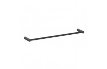 Toalheiro Em Barra 400Mm Roca Flow Preto Matte B5045F30R0