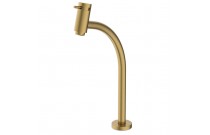 Torneira Para Lavatório De Bica Alta Celite Basic Gold Matte B5055C7R1B