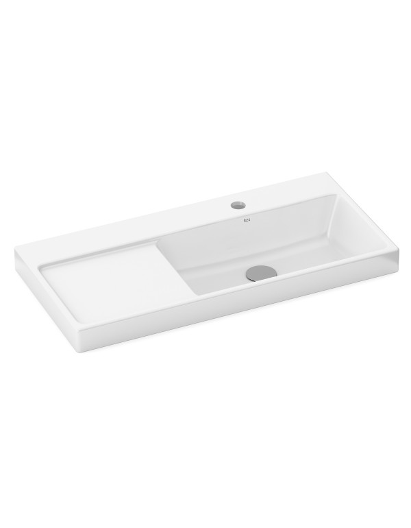 Cuba de Sobrepor Roca Optica L80 80x38 cm Branco A3270M..