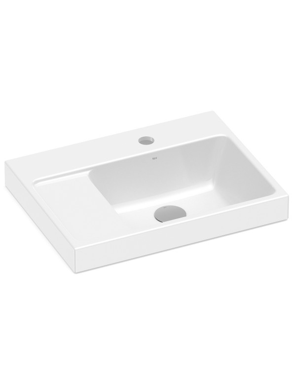 Cuba De Sobrepor 500X380 Roca Optica L50 Branco A3...