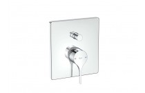 Acabamento Para Monocomando De Banheira E Chuveiro (Com Desviador) Para Roca Box Roca Insignia Cromado A5A0B3AC0C