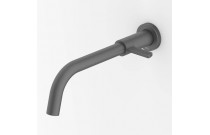 Torneira Para Lavatório De Parede Roca Logic Grafite Matte A5A472GNGC