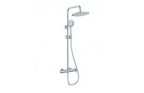 Chuveiro Monocomando Tubo Externo Com Ducha Manual Plus Roca Vega Cromado A5A9A6EC00