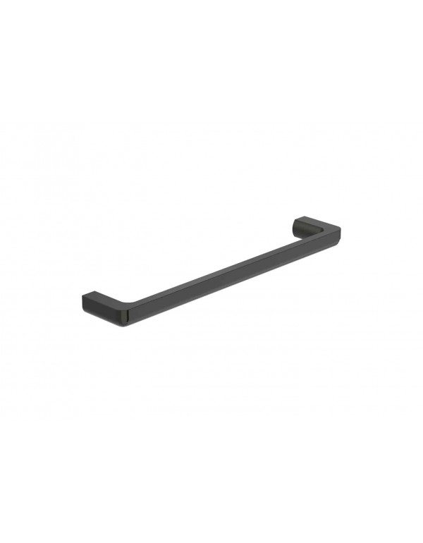 Toalheiro De Barra 450 Mm Roca Tempo Titanium Blac...