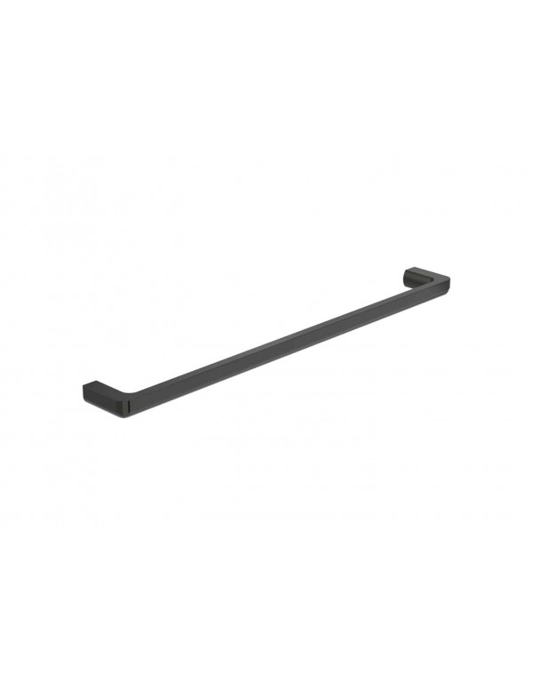 Toalheiro De Barra 600 Mm Roca Tempo Titanium Blac...