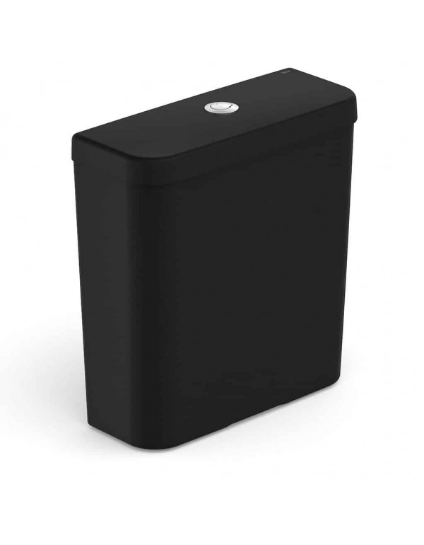 Caixa Acoplada Com Duplo Acionamento Roca Gap Matte Bla..