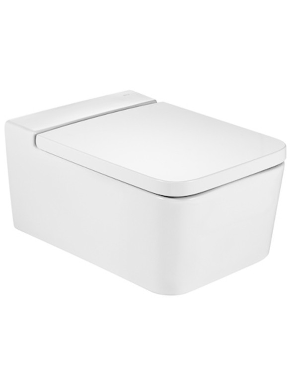 Bacia Suspensa Rimless 560X370 Roca Inspira Square Bran..