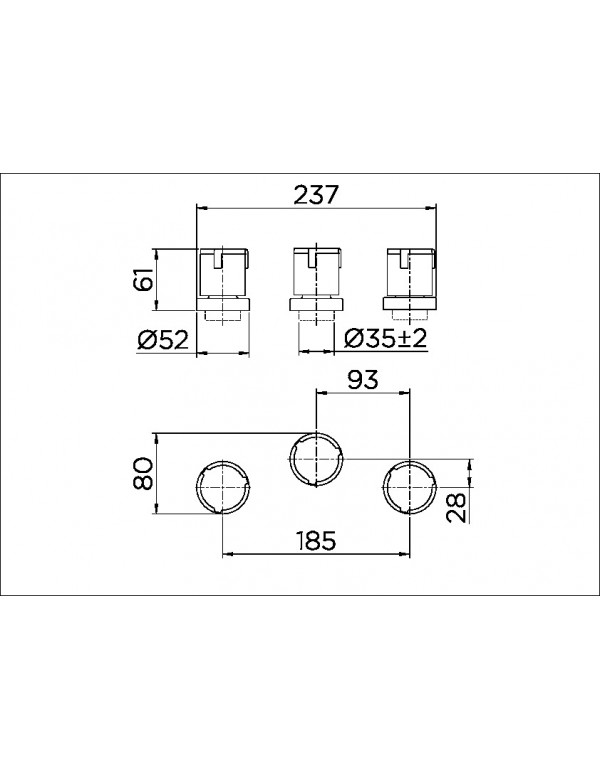 Misturador para bidê Docol Riva Cromado 00470106