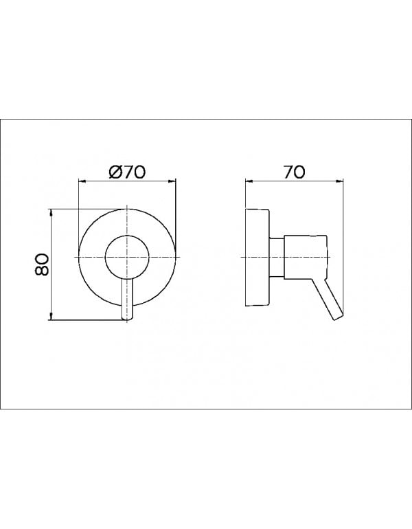 Acabamento para registro DocolBase 1.1/4" e 1.1/2" Docol Lóggica cromado 00494206