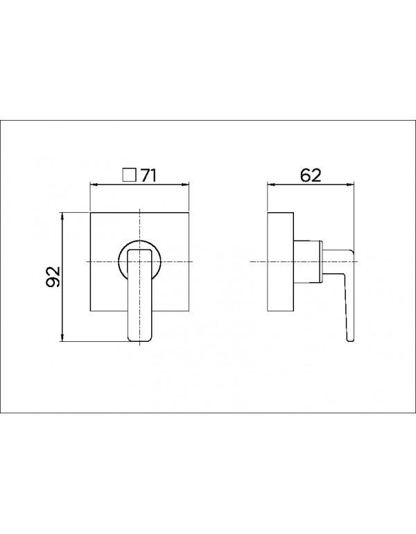 Acabamento para registro DocolBase 1.1/4" e 1.1/2" Stillo Cromado 00820506