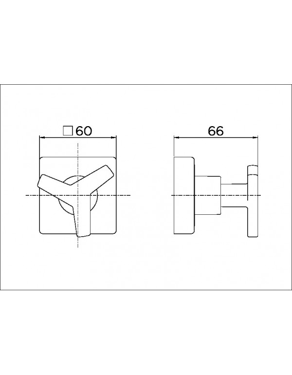 Acabamento para registro DocolBase 1/2", 3/4" e 1" DocolCity cromado 00877106