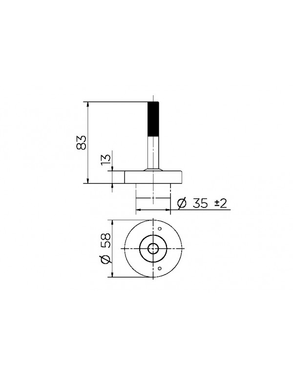 Acionamento monocomando JoyStick para lavatório Mix&Match cromado 00919306