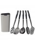 Jogo de Utensílios Tramontina Verano Ônix com Suporte 6 Peças 25599370
