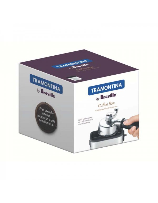 Lixeira Tramontina by Breville para Pó de Café em Aço Inox 0,5 L 69085010