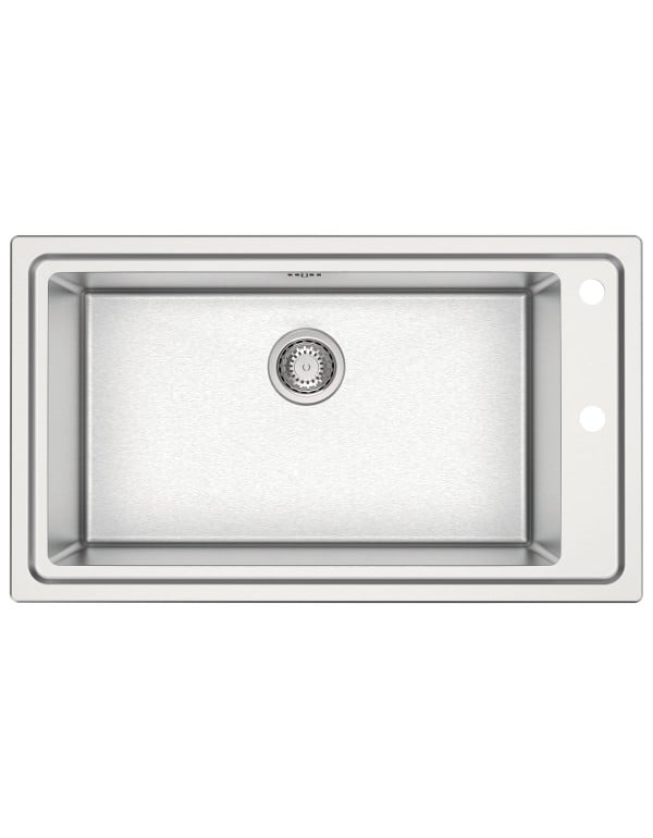 Cuba Gourmet de Sobrepor Tramontina Square 86cm em Aço Inox 93894123