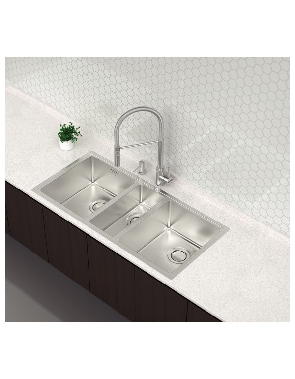 Cuba Tramontina Design Collection Quadrum 2.5C 34 Aco Inox Acabamento Scotch Brite 94009133