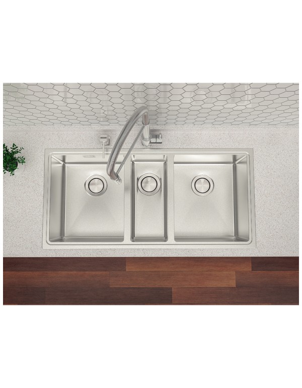 Cuba Tramontina Design Collection Quadrum 2.5C 34 Aco Inox Acabamento Scotch Brite 94009133