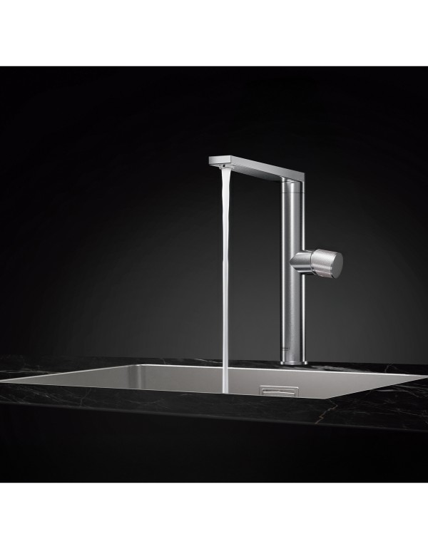 Monocomando Tramontina Design Collection Tower Side em Aço Inox com Acabamento Acetinado 94520039