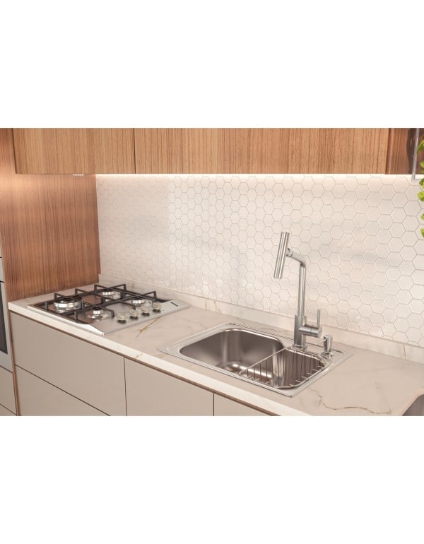 Cesta Aramada para Cubas de Sobrepor e Undermount Morgana Compact 48 FX Tramontina em Aco Inox 94528034