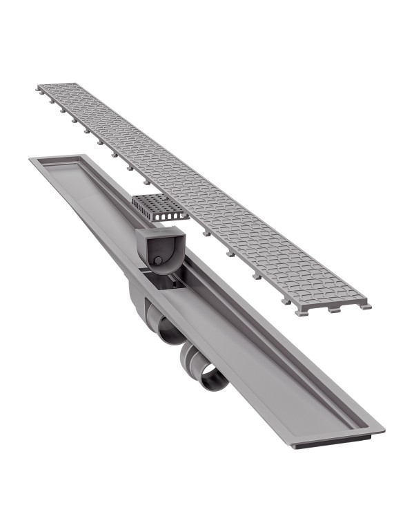 Ralo Neo Hidden Tramontina em PVC 7,5 x 120 cm 94535307