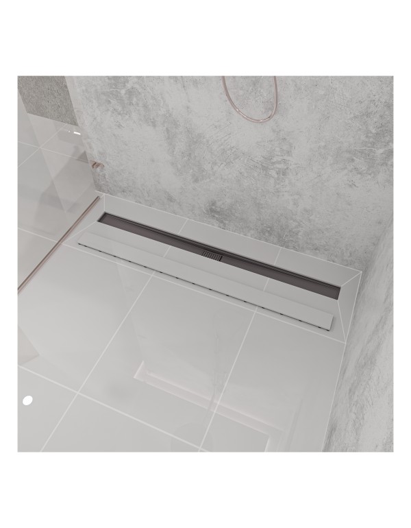 Ralo Neo Hidden Tramontina em PVC 7,5 x 120 cm 94535307