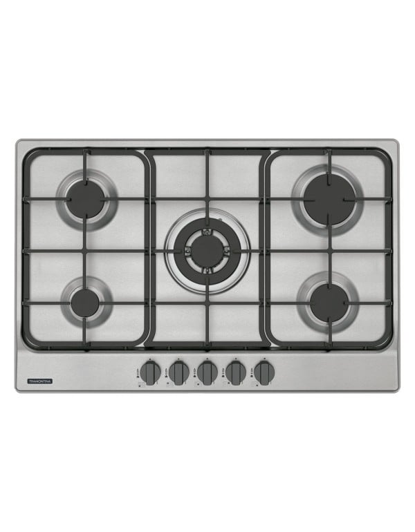 Cooktop a Gás Tramontina Penta FF 5GX Tri 75 Inox...